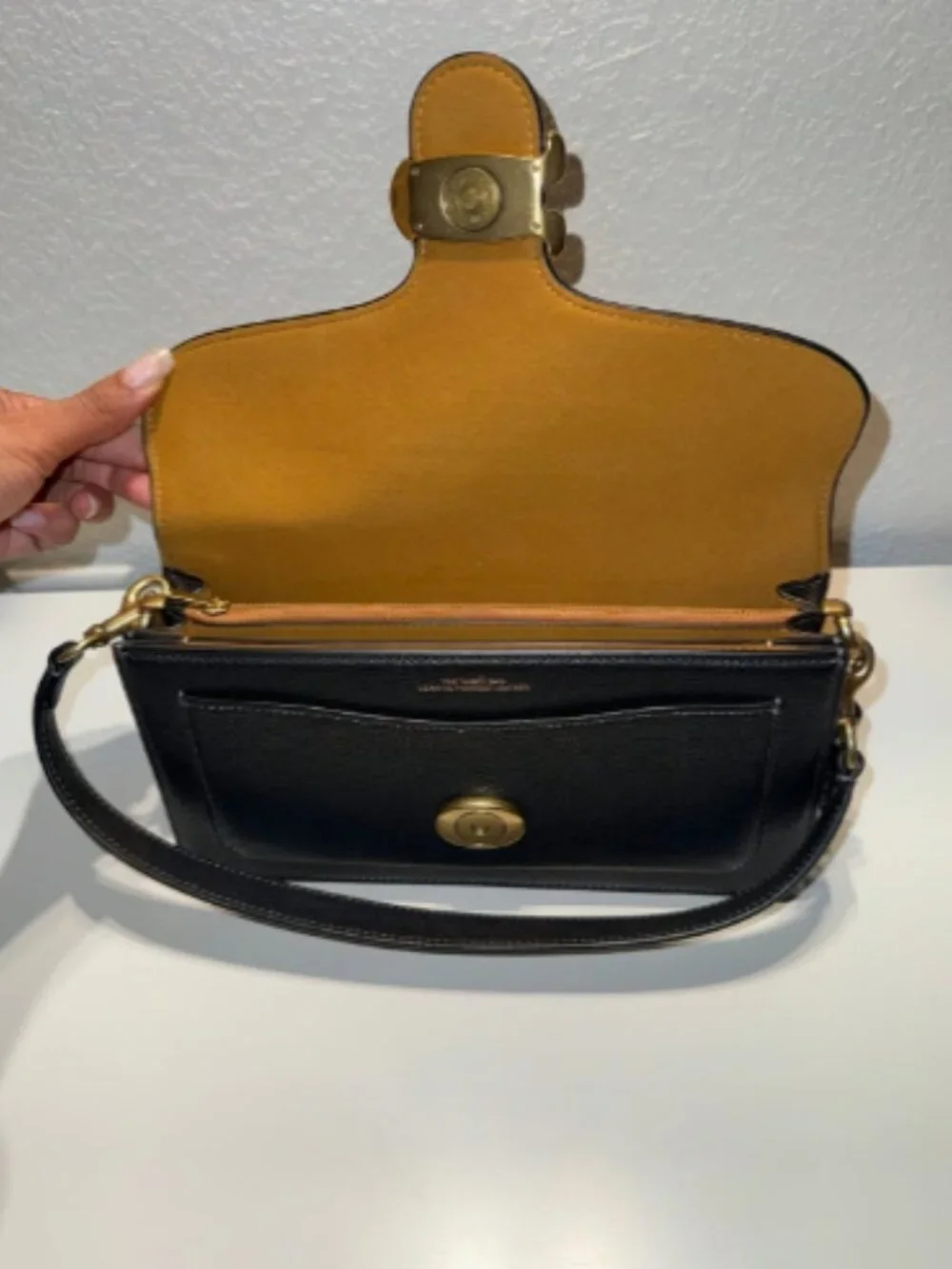 Black Tabby Shoulder Bag 26